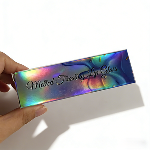 Caja <span class=keywords><strong>de</strong></span> Esencia Cosmética Premium, Impresión <span class=keywords><strong>de</strong></span> Logotipo UV Localizado Holográfico, Embalaje <span class=keywords><strong>de</strong></span> Papel Fácil <span class=keywords><strong>de</strong></span> Plegar, Cajas <span class=keywords><strong>de</strong></span> Papel - Product Image 1