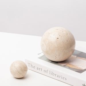 SAIDKOCC moderne créatif Beige Traversine petit tabouret ornement décoration douce modèle chambre carré géométrique arc décoration de la maison - Product Image 3