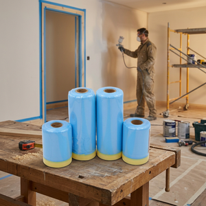 Film étirable automobile bleu premium, film protecteur souple en PE pour <span class=keywords><strong>carrosserie</strong></span> et travaux de peinture automobile - Product Image 1