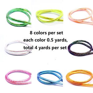 Juego <span class=keywords><strong>de</strong></span> 8 colores <span class=keywords><strong>de</strong></span> tubos <span class=keywords><strong>de</strong></span> Mylar trenzados apretados <span class=keywords><strong>de</strong></span> 5-6 mm, 4 yardas en total, con efecto perla holográfico, materiales para atado <span class=keywords><strong>de</strong></span> moscas <span class=keywords><strong>de</strong></span> pez pequeño para pesca <span class=keywords><strong>de</strong></span> lucio - Product Image 3