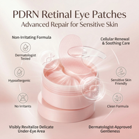 Patchs Hydrogel Bio PDRN & Peptides OEM Rose pour les Yeux – Soin Complet du Contour des Yeux au Collagène – Masque Yeux en Gros