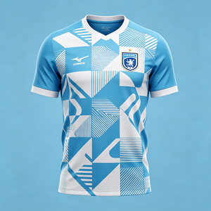 For Professional Custom Men's Summer <b>Soccer</b> Jersey Uniform Kit High Quality Full Set Automated Cutting Sublimated Quick Dry - Product Image 1