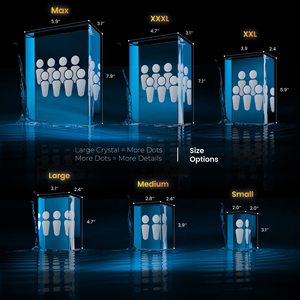 K9 cristal 3D <span class=keywords><strong>photo</strong></span> personnalisée cristal laser 3D cube de cristal gravé personnalisé avec base de lumière led - Product Image 3