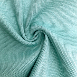 Tùy Chỉnh Chất Lượng Cao 95% Cotton & 5% Spandex Vải Dệt Kim Cao Cấp Sườn Phong Cách Cho Bọc Lót Nhà Dệt Túi Cho Cô Gái - Product Image 3