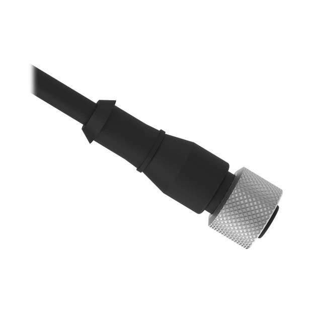 MQDC-470 Connection Cable Assembly, 21 M Long 4, Straight Female Plug, PVC Black Sheath, IP67, MQDC Series