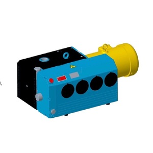 Bomba de Paletas Rotativas Serie Kvo de Kinney, Cuerpo de Hierro Fundido, Accionada por Motor, Compresor Industrial - Product Image 5
