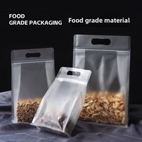 Sachets Doypack Personnalisés Jetables Transparents Givrés pour Café, Sushi, Lait, Aliments pour Animaux avec Logo Personnalisé