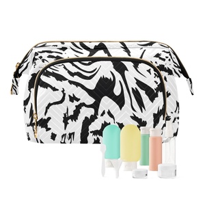 Nouvelle Trousse de Toilette Imperméable Tendance avec Fermeture Éclair – Sac de Rangement Cosmétique Élégant pour Voyage et Activités de Plein Air – Sac Abordable - Product Image 1