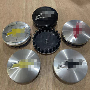 53 58 63 mmホイールハブセンターキャップ付きダストシールドシボレーマリブに対応モデルカーアクセサリー全シボレーリム用 - Product Image 6