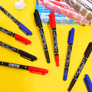 Pena spidol permanen seni ujung ganda dengan kuas dan peluru halus untuk menggambar desain sketsa sketsa sketsa - Product Image 4