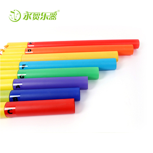 <span class=keywords><strong>TUBE</strong></span>-8 musical plástico sintonizado tubos som percussão instrumentos musicais para crianças criança escala pentatônica - Product Image 4