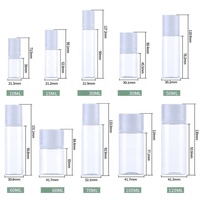Bouteille d'huile liquide de 5ml 10ml 15ml 20ml 30ml 50ml 60ml 80ml 100ml 120ml Flacon compte-gouttes en PET avec bouchon goutte à goutte CRC Cap