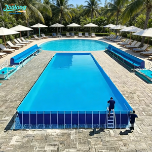 <span class=keywords><strong>Piscine</strong></span> hors sol rectangulaire en acier Jooloog personnalisable pour enfants à domicile - Product Image 3