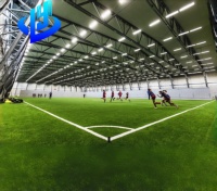 Conception moderne préfabriquée cadre en acier salle de sport stade terrain de football salle de sport centre pour bâtiment public