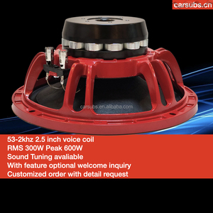 Haut-parleur de caisson de basses de voiture 10 pouces en néodyme 98DB, puissant, RMS 300W, robuste, 10 pouces, pic 600W, aimant néodyme - Product Image 6
