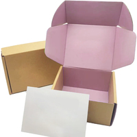 Boîte d'expédition en carton ondulé personnalisée avec logo, en matériaux recyclés, pour bougies Mason, avec pelliculage mat et gaufrage, en forme d'avion