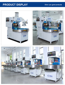 Nouvelles soudeuses et découpeuses rotatives automatiques haute fréquence Hipower pour emballages double blister en PVC/PET/<span class=keywords><strong>GAG</strong></span> 50kW - Product Image 6