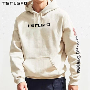 Sweat-shirts à <span class=keywords><strong>capuche</strong></span> surdimensionnés en molleton français, 100% coton, poids lourd, personnalisés avec logo imprimé, en gros, OEM - Product Image 1
