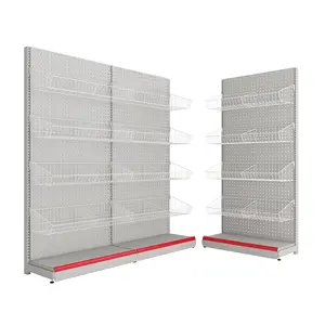 Cheap shelving Supermarket Display Gondola Shelf frozen storage warehouse rack