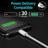 Câble USB-C vers USB-C de 2 m de haute qualité, adaptateur chargeur PD 20W 29W 30W, gaine TPE, blindage tressé pour iPhone 15, cordon USB tressé