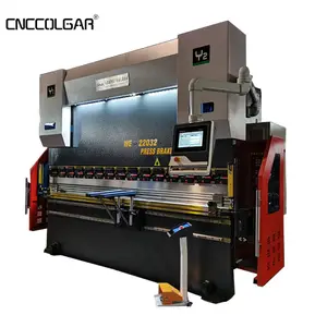 Máquina dobladora de láminas hidráulica CNC automática We67k 220T 3200