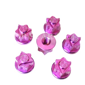 M8 M10 M12 M14 Titan đầy đủ các loại hạt titan <span class=keywords><strong>Nylon</strong></span> mặt bích bi-hex <span class=keywords><strong>NUT</strong></span> - Product Image 4