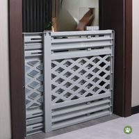 Nouvelle clôture rétractable pour animaux de compagnie, clôture pour chat, escalier en plastique, barrière de protection de porte, sécurité pour bébé, porte d'isolation