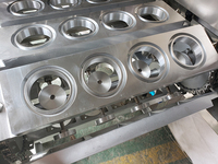 Machine de scellage entièrement automatique, pour yaourt, Ketchup, confiture, jus de fruits, lait, petits carrés en plastique, pour remplissage