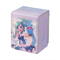 Kotak Hadiah Eksklusif Pokemon TCG Lisia's Shining Versi Cina Sederhana Koleksi Kartu Perdagangan Segel Pabrik untuk Hobi