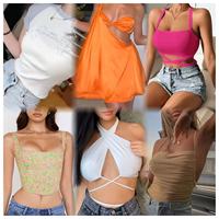 Fardos de Ropa Usada de Verano, Ropa Usada para Mujer, Proveedores de Ropa de Segunda Mano al por Mayor, Entrega Aleatoria de Estilos Variados