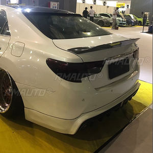 Alerón Trasero Estilo K de Fibra de Carbono/FRP Brillante para Toyota Mark X REIZ, Años 2010, 2011, 2012, 2013, 2014, 2015, 2016, 2017, Accesorios - Product Image 3
