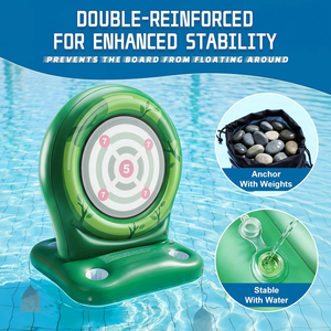 เกมปาขวานเป่าลมพร้อมขวานเหนียวสำหรับสระว่ายน้ำและสนามหลังบ้าน - Product Image 6