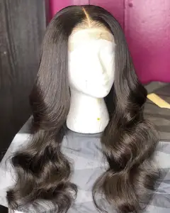 Soft and smooth 100% futura lace front wigs, unprocessed brazilian body wave full lace wig