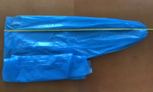 Başparmak döngüler ile izolasyon elbiseleri tek kullanımlık bel bağları, kollu, X büyük - Product Image 6