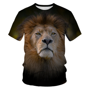 New Lion 3D Printed Shirt for Men 3D Digital Printing tshirt Man Clothes All Over Print t-Shirt Animal Graphic <span class=keywords><strong>abbigliamento</strong></span> personalizzato - Product Image 6