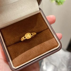 Xinfly Luxury <b>24K</b> 999 Pure <b>Gold</b> <b>Ring</b> for Ladies Butterfly Bowknot Geometry Style Fine <b>Ring</b> for Parties - Product Image 4