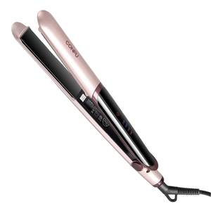 مكواة فرد الشعر الاحترافية من CONFU بشاشة LED LCD ولوح مطلي بالسيراميك للاستخدام المنزلي والفندقي - Product Image 2