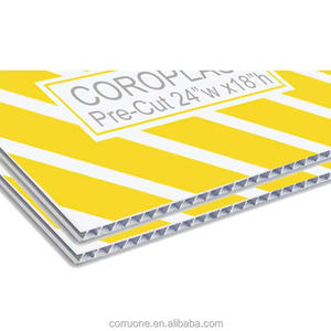 Insegne personalizzate per esterni in plastica ondulato per uso pubblico/cartellone per prato/politico/immobiliare/Business/ Christmas18 * 24 con Hstakes - Product Image 6