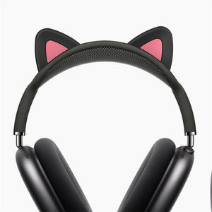Cute Cat Ears funda protectora de haz para Apple para <span class=keywords><strong>AirPods</strong></span> <span class=keywords><strong>Max</strong></span> inalámbrico para auriculares Bluetooth <span class=keywords><strong>diadema</strong></span> accesorio para auriculares - Product Image 3