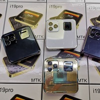 Teléfono Móvil Mini I19 Pro con Botón Deslizante Cuadrado, Pantalla de 2.4 Pulgadas, Doble SIM, 2G GSM, Cámara, FM, MP3, Desbloqueado, Botón I16