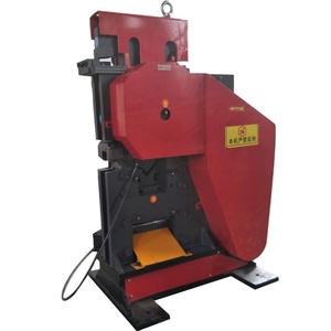 Multifunctional 10mm CN Ironworker Electrical <b>Punching</b> & Shearing <b>Machine</b> with Hydraulic Source Used for Foot Panel Control - Product Image 1