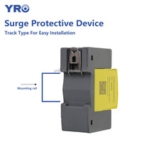 YRO Budget Friendly Type2 AC Dispositif de protection contre les surtensions 10KA à 20KA 2P SPD T2 Parafoudre pour usage industriel Protection 385V