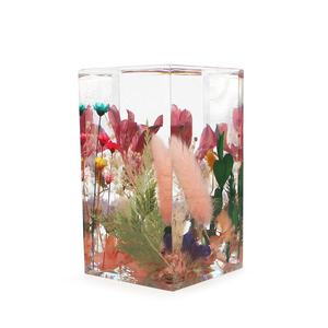 Vraies fleurs en résine époxy artisanat jardin paysage presse-papiers Table bureau décoration nouveauté cadeau Saint Valentin Festival <span class=keywords><strong>ami</strong></span> - Product Image 3
