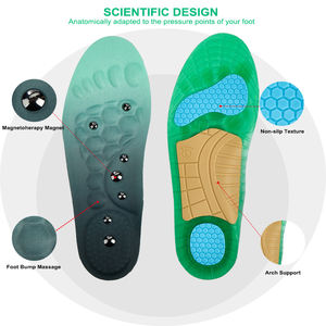 Sol dalam Terapi magnetik, sol pijat akupuntur, Sol dalam Terapi magnetik, perawatan kesehatan kaki Plantar ortopedi - Product Image 2