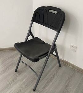 <b>Folding</b> Portable Outdoor Steel Tubes Lounge Camping Garden <b>Plastic</b> Office <b>Chair</b> <b>Plastic</b> Easy Carry <b>Chair</b> Foldable HDPE <b>Chair</b> - Product Image 3