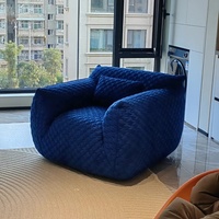Canapés et fauteuils modernes et relaxants pour chambre à coucher, ensemble de canapés de luxe, meubles d'appoint confortables pour salon, canapé individuel de loisirs