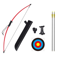 Elong Outdoor 44 "Juego de arco y flechas para jóvenes 15lbs Archery Recurve Bow Kit para niños