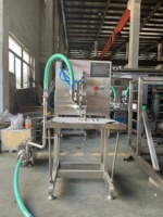Machine BIB automatique à tête unique motorisée par moteur électrique pour confiture de fraises, bière, jus |   Sacs en plastique/verre de 5 à 20 L |   Haute qualité