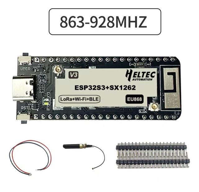 ESP32+LoRa V3 Development Board with 150Mbps Data Rate Compatible with 433-510MHz Type-C Interface for IoT Applications