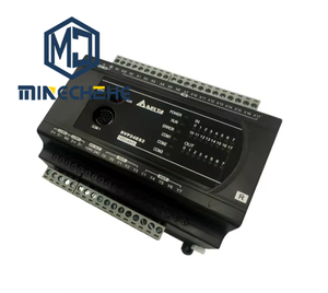 PLC DVP24ES200R 16DI/8DO 220V Control Industrial PLC Programable con Comunicación Ethernet - Product Image 1